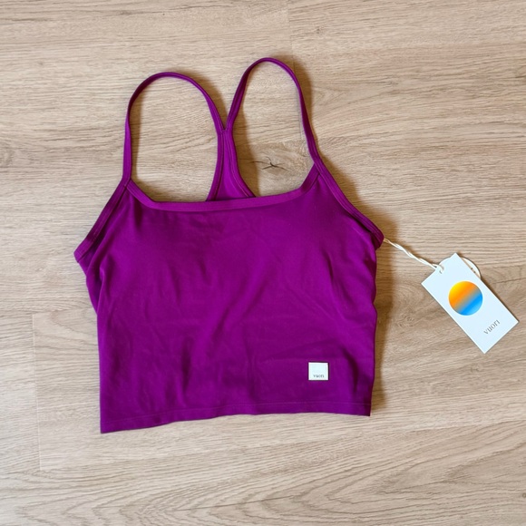 Vuori Tops - NWT Magenta vuori all the feels tank